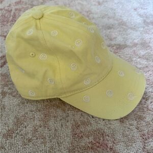 Stoney Clover Lane Yellow Embroidered Smiley Cap part of the target collection